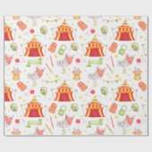 Papier Cadeau Cirque (Plat)