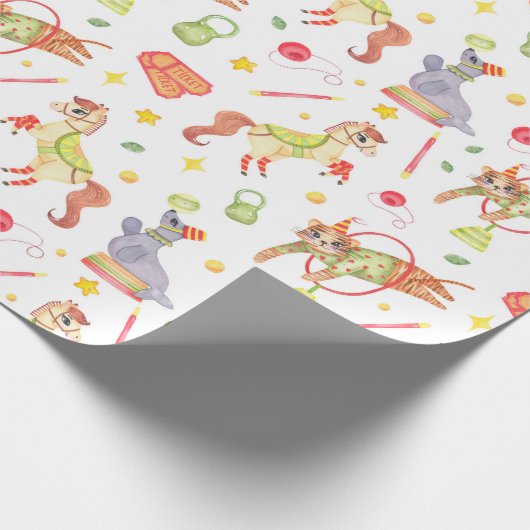 Papier Cadeau Cirque (Coin)