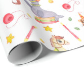 Papier Cadeau Cirque (Coin rond)