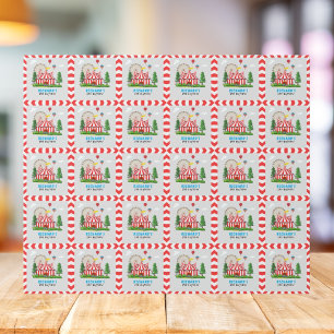 Papier Cadeau Cirque Carnaval Thème Anniversaire Fête