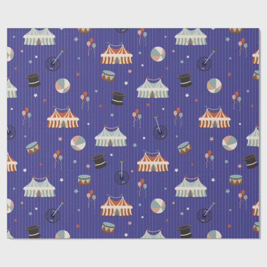 Papier Cadeau Cirque Fun (Plat)