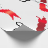 Papier Cadeau Ciseaux de cérémonie d'inauguration coupant le rub