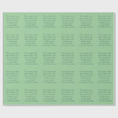 Papier Cadeau Citation de direction de John Quincy Adams (Plat)