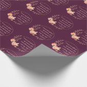 Papier Cadeau Citation de Little Women I - Style mignon (Coin)