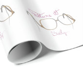 Papier Cadeau Citation de Sofia - les filles d'or - B (Coin rond)