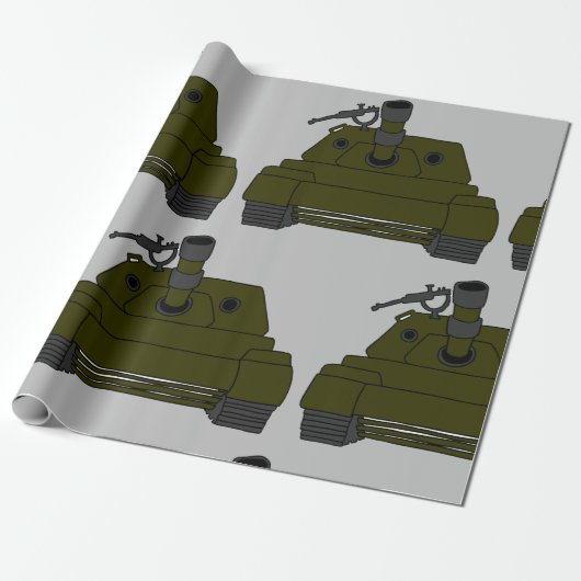 Papier Cadeau Citerne militaire (Déroulé)