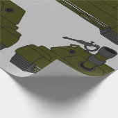 Papier Cadeau Citerne militaire (Coin)