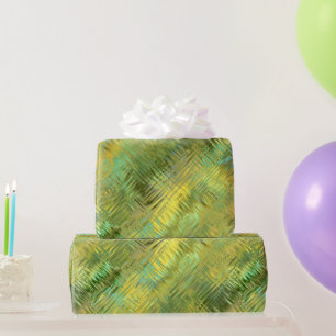 Papier Cadeau Citrine Yellow Glassy Texture