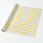 Papier Cadeau Citron (Déroulé)