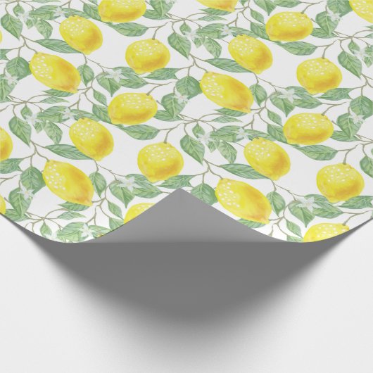 Papier Cadeau Citron (Coin)