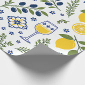 Papier Cadeau Citron de Côte (Coin)