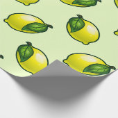 Papier Cadeau Citron d'été (Coin)
