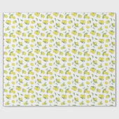 Papier Cadeau Citron d'été (Plat)