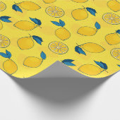 Papier Cadeau Citron frais (Coin)