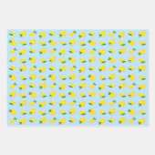 Papier Cadeau Citron Main Squeeze (Devant)