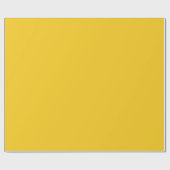 Papier Cadeau Citron profond (Plat)