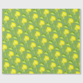 Papier Cadeau Citrons sur une branche (Plat)