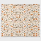 PAPIER CADEAU CITROUILLE (Plat)