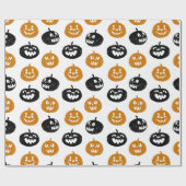 Papier Cadeau Citrouille (Plat)
