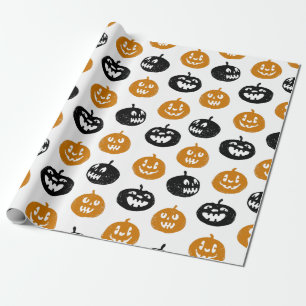 Papier Cadeau Citrouille