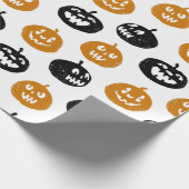 Papier Cadeau Citrouille (Coin)