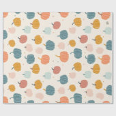 PAPIER CADEAU CITROUILLE (Plat)