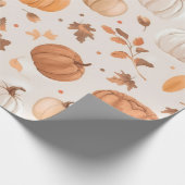 PAPIER CADEAU CITROUILLE (Coin)