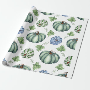 Papier Cadeau Citrouille à thème Halloween