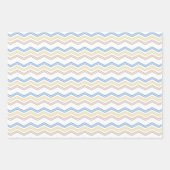 Papier cadeau Citrouille bleu automne (Devant 2)