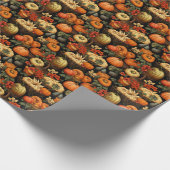 Papier Cadeau Citrouille et plus encore, automne, (Coin)