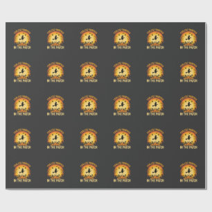 Papier Cadeau Citrouille la plus cool d'Halloween dans le patch 