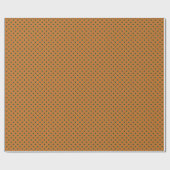 Papier Cadeau Citrouilles à pois (petits) (Plat)