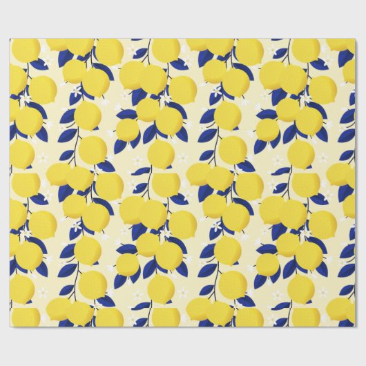Papier Cadeau Citrus (Plat)