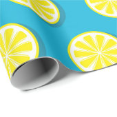 Papier Cadeau Citrus (Coin rond)