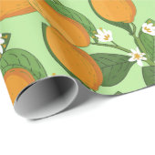Papier Cadeau Citrus (Coin rond)
