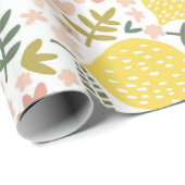 Papier Cadeau Citrus Groves (Coin rond)