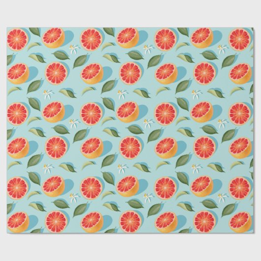 Papier Cadeau Citrus Wrapping Paper (Plat)