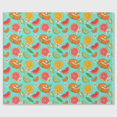 Papier Cadeau Citrus Wrapping Paper (Plat)