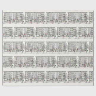 PAPIER CADEAU CITY HOLIDAY WRAPPING PAPER