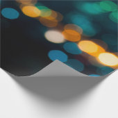 Papier Cadeau City night light flur bokeh, déconcentré backgroun (Coin)