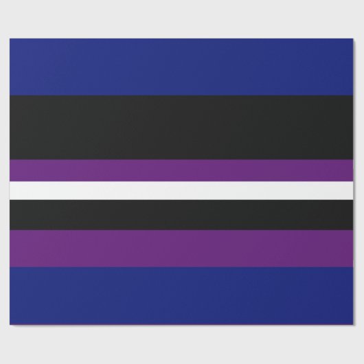 Papier Cadeau Clair de minuit -   (Plat)