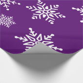 Papier Cadeau Clair de minuit - Flèches de neige (Coin)