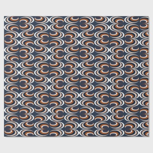 Papier Cadeau Clam Shell Waves V (Plat)