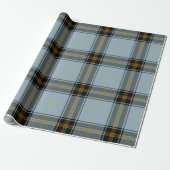 Papier Cadeau Clan Bell Tartan (Déroulé)