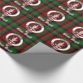 Papier Cadeau Clan Boyd Crest Tartan (Coin)