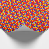 Papier Cadeau Clan Bruce Motif d'armoiries (Coin)