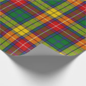 Papier Cadeau Clan Buchanan Tartan (Coin)