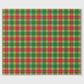 Papier Cadeau Clan Buchanan Tartan (Plat)