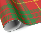 Papier Cadeau Clan Cameron Tartan (Coin rond)