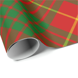 Papier Cadeau Clan Cameron Tartan